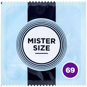 PRESERVATIVOS MISTER SIZE PURE FEEL EXTRA FINO 69MM 1pcs