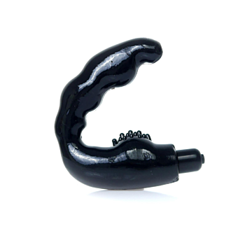 Anal Prostate Vibrator (Black) - Massager