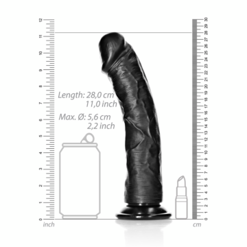 Curved Realistic Dildo with Suction Cup - 10''