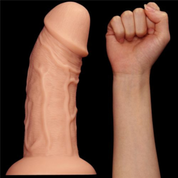 Lovetoy Realistic Curved Dildo 24cm Flesh
