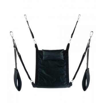 Kinksters Rectangle Black Sling Fabric.