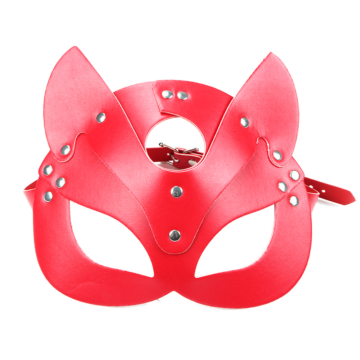 Sex Cat Half Mask Red