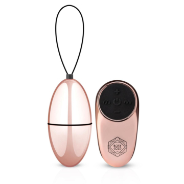 Experience Bliss with Rosy Gold's Vibrating Egg
