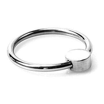 Kiotos Silver Steel Cock Ring