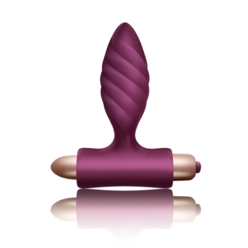 Rocks Off Climaximum - Oryx Burgundy Vibrating Butt Plug
