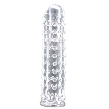 SevenCreations Transparent Vibro-Penis Sleeve ABS/PVC TPE/TPR