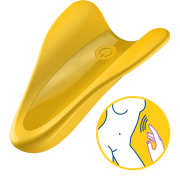Satisfyer High Fly Yellow ABS/PVC, Silicone