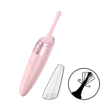 Satisfyer Pink Twirling Delight Silicone.
