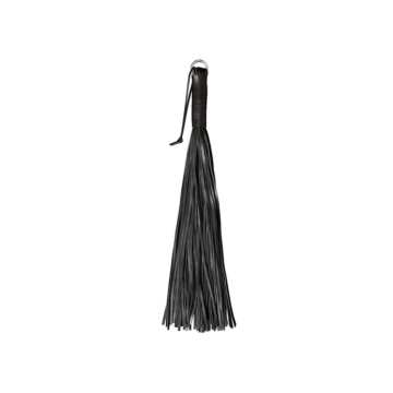 Kiotos Black Whip Genuine Leather