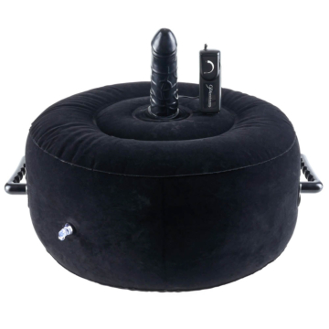 Pipedream Fetish Fantasy Inflatable Hot Seat Black ABS/PVC