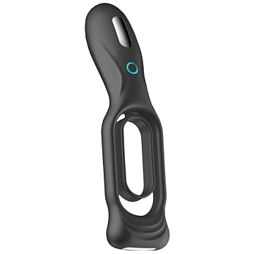 Shots Media Black Vibe Ring 88: ABS/PVC & Silicone