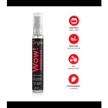 Experience a sweet sensation with Orgie's Bucal Spray