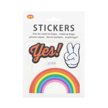StickerMania Multicolored Bags&Clothes.