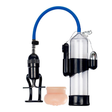 Toyz4lovers Transparent Pump Up Vibrator TPE/TPR