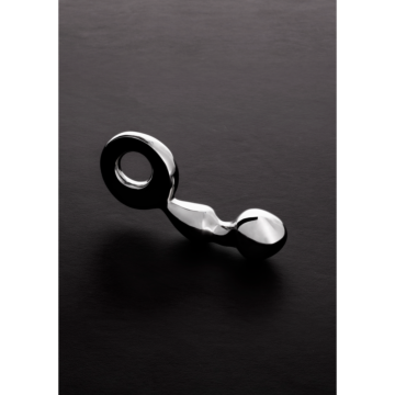 Anal Plug - Triune Fun Butt Plug Stainless Steel, 13.5cm, Silver