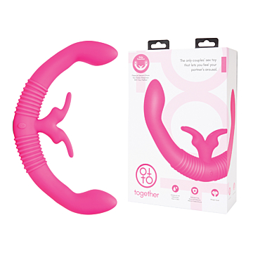 Together Couples Vibrator Pink
