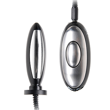 Pipedream Fetish Fantasy Pleasure Probe Silver ABS/PVC