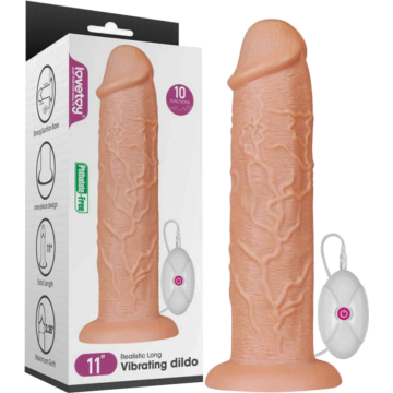 Lovetoy Realistic XL Vibrating Dildo Skin ABS/PVC