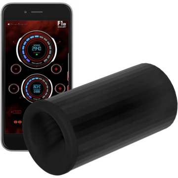 LELO F1s: Black Aluminium & Silicone.