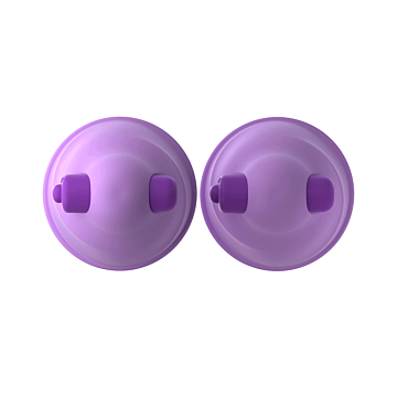 Pipedream Pleasure Up Close Nipple Suck-Hers Purple ABS/PVC Silicone