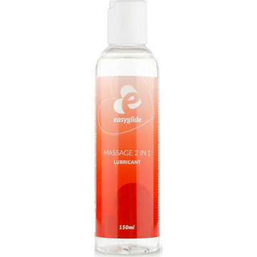 EasyGlide - 2 in 1 Water-Based Massage Lubricant - 150 ml