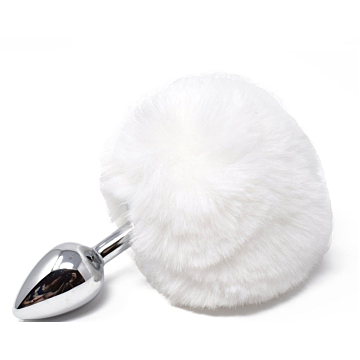Bunny Hoppin' Fun with Kinksters Silver-White Plug