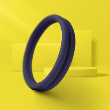 You & Me Silicone Cock Ring