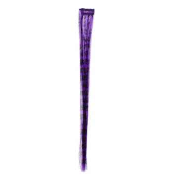 Wild&Chic Purple Leopard Hair Extension.