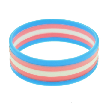 Transcend Multi-Color Trans Bracelets.