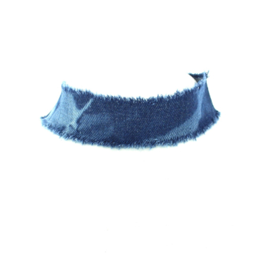 Bold.Accessory Denim Choker.