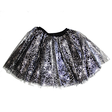 Shimmering Tutu Silver Cobweb.