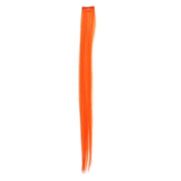N/A Vibrant Orange Hair Extensions Orange 43cm