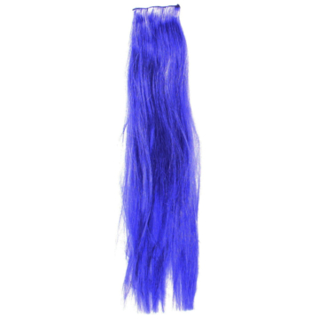 Blue Hued Hair Drama Purple Extensions.