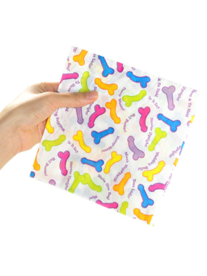 Add humor to mealtime with Kinksters' napkin set!
