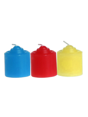 Kinky Fun with Set 3 Tricolor Candles