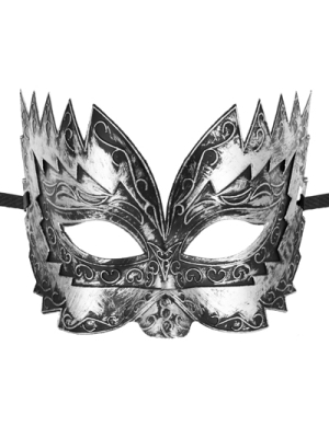 Kinksters Silver Masquerade Mask