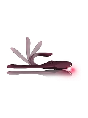 Burgundy Two-Vibe by Rocks Off: Double Your Pleasure