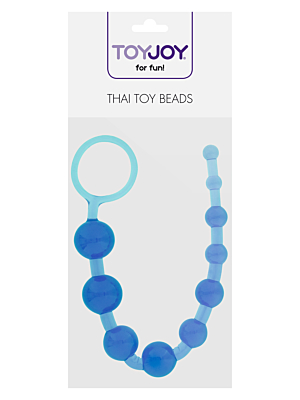 Toy Joy Thai Anal Beads Light Blue