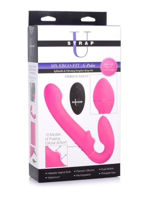 XR Strap U 10X Ergo-Fit G-Pulse Pink ABS/PVC/Silicone