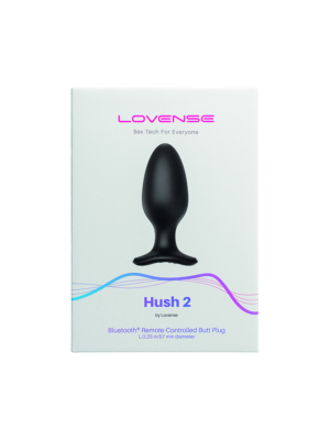 Lovense Black Hush 2: Remote Anal Vibe