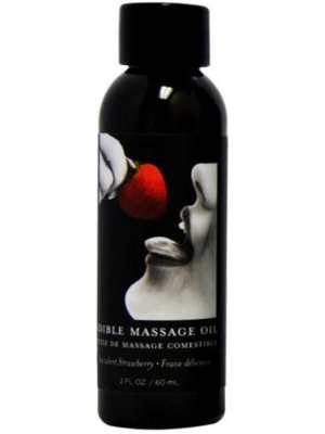 Earthly Body Indulge in Sensual Strawberry Massage Oil