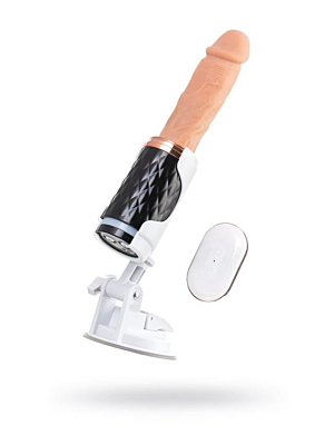 Experience the Sekster: 29 cm black sex machine by ToyFa
