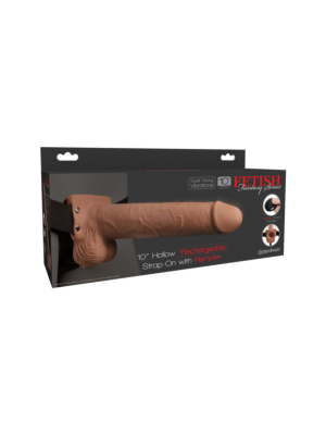 Pipedream Fetish Fantasy Rechargeable Hollow Strap-on Skin Iron ABS/PVC Polyester
