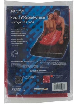 Joydivision Red Wet Games Bed Sheet ABS/PVC Metal