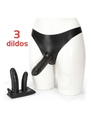 Slip in and get stimulated with Latex Penetrator Panties! ????????????