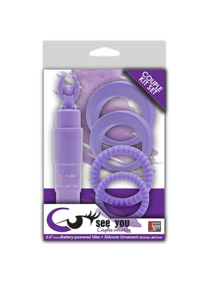 Dreamtoys Purple Couple Kit - Enhanced Intimacy