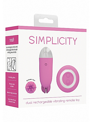 Pink Silicone Vibrating Egg by Ouch