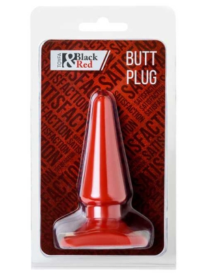 ToyFa Smooth Red Butt Plug Waterproof
