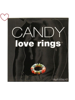 Spencer & Fleetwood Colorful Candy Love Rings Multi Material.