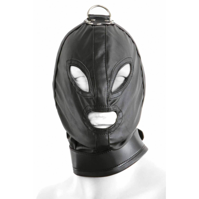 Heavy Duty Bondage Hood with ring Heavy Duty Bondage Hood with ring